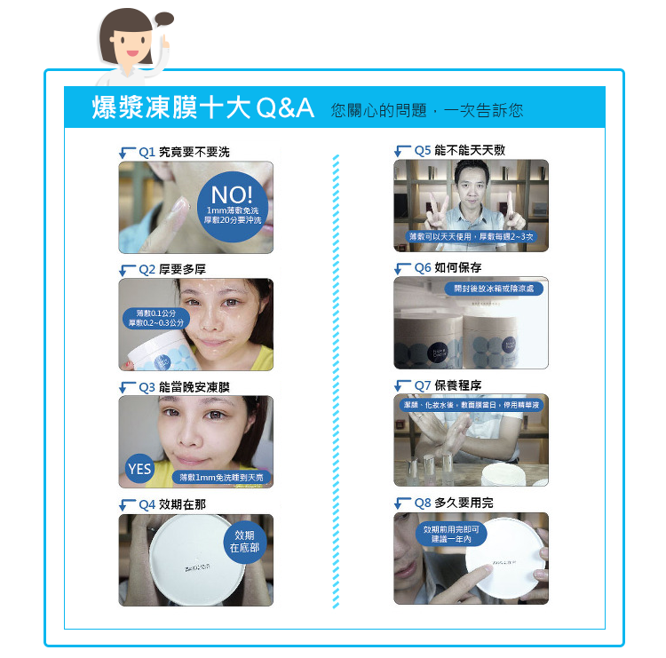 爆漿凍膜的十大Q&A 爆漿凍膜的十大Q&A